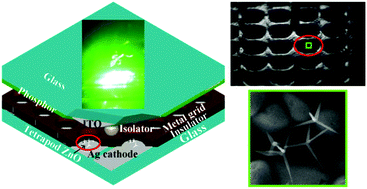 Graphical abstract: Optimized performances of tetrapod-like ZnO nanostructures for a triode structure field emission planar light source