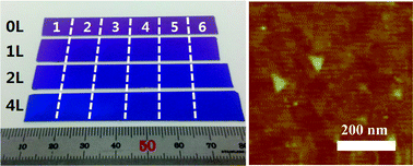 Graphical abstract: Layer-modulated synthesis of uniform tungsten disulfide nanosheet using gas-phase precursors