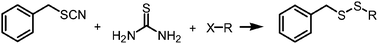 Graphical abstract: Microwave-assisted synthesis of asymmetric disulfides