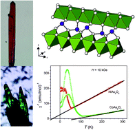 Graphical abstract: Hydrothermal synthesis of single crystal CoAs2O4 and NiAs2O4 compounds and their magnetic properties