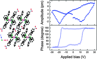 Graphical abstract: Large electric-field-induced strain in centrosymmetric crystals of a dipolar ruthenium alkynyl complex