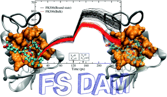 Graphical abstract: II. Dissociation free energies in drug–receptor systems via nonequilibrium alchemical simulations: application to the FK506-related immunophilin ligands