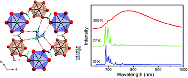 Graphical abstract: Synthesis and characterization of [(CH3)2NH2][Na0.5Cr0.5(HCOO)3]: a rare example of luminescent metal–organic frameworks based on Cr(iii) ions