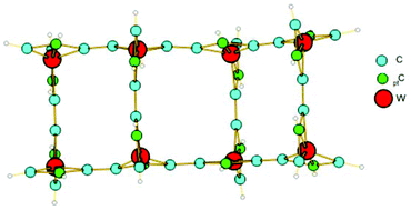 Graphical abstract: Planar tetracoordinate carbon in tungstenacyclobutadiene from alkyne metathesis and expanded structures