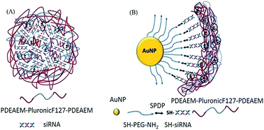 Graphical abstract: Responsive pentablock copolymers for siRNA delivery