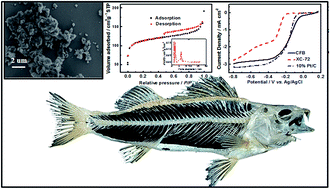 Graphical abstract: N-doped porous carbon material made from fish-bones and its highly electrocatalytic performance in the oxygen reduction reaction