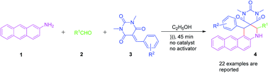 Graphical abstract: Ultrasound mediated efficient synthesis of spironaphthoquinolines