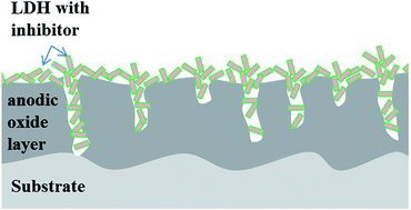 Graphical abstract: Sealing of tartaric sulfuric (TSA) anodized AA2024 with nanostructured LDH layers