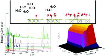 Graphical abstract: A kinetic model of water adsorption, clustering and dissociation on the Fe3S4{001} surface