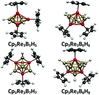 Graphical abstract: Novel non-spherical deltahedra in trirhenaborane structures