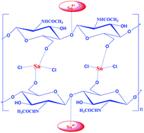 Graphical abstract: Assimilation of chitin with tin for defluoridation of water