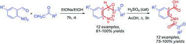 Graphical abstract: A novel acid-catalyzed rearrangement of 2-substituted-3-(2-nitrophenyl)oxiranes for the synthesis of di- and mono-oxalamides
