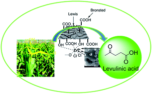 Graphical abstract: Efficient dual acidic carbo-catalyst for one-pot conversion of carbohydrates to levulinic acid
