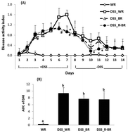 Graphical abstract: Brown rice and retrograded brown rice alleviate inflammatory response in dextran sulfate sodium (DSS)-induced colitis mice
