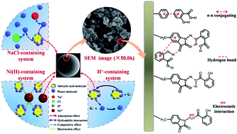 Graphical abstract: Effective removal of salicylic and gallic acids from single component and impurity-containing systems using an isatin-modified adsorption resin