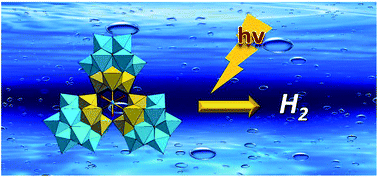 Graphical abstract: Synthesis, structure, and photocatalytic hydrogen evolution of a trimeric Nb/W addendum cluster