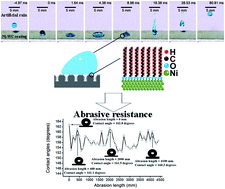 Graphical abstract: Robust Ni/WC superhydrophobic surfaces by electrodeposition