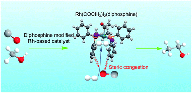 Graphical abstract: Insights into the ligand effects of rhodium catalysts toward reductive carbonylation of methanol to ethanol