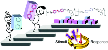 Graphical abstract: Novel liquid crystalline copolyester containing amphi-mesogenic units toward multiple stimuli-response behaviors