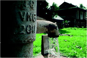 Graphical abstract: Factors associated with operational sustainability of rural water supplies in Cambodia