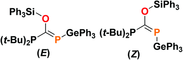Graphical abstract: Avenue to phosphaalkenes from Ph3GePCO