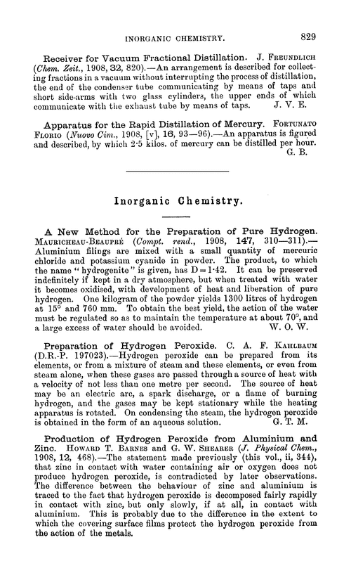 Inorganic chemistry