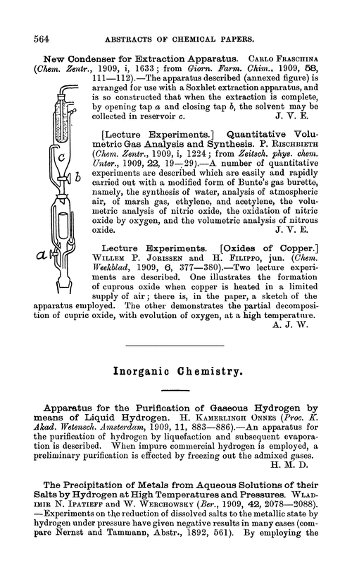 Inorganic chemistry