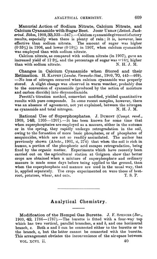 Analytical chemistry