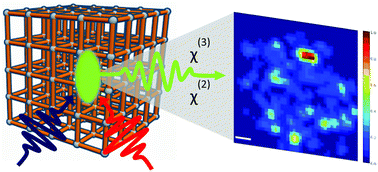 Graphical abstract: Label-free visualization of heterogeneities and defects in metal–organic frameworks using nonlinear optics