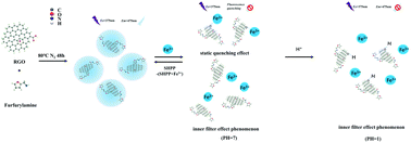 Graphical abstract: Ultrasensitive Fe3+ ion detection based on pH-insensitive fluorescent graphene nanosensors in strong acid and neutral media
