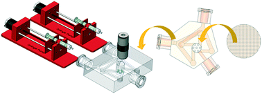 Graphical abstract: Patterned microfluidic devices for rapid screening of metal–organic frameworks yield insights into polymorphism and non-monotonic growth