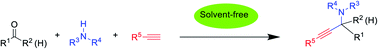 Graphical abstract: Solvent-free synthesis of propargylamines: an overview