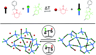Graphical abstract: Dynamic porous organic polymers with tuneable crosslinking degree and porosity