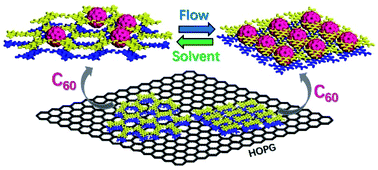 Graphical abstract: Flow-induced-crystallization: tailoring host–guest supramolecular co-assemblies at the liquid–solid interface