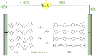 Graphical abstract: A metal-free all-organic ammonium-ion battery with low-temperature applications