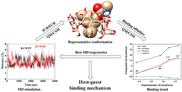 Graphical abstract: How are N-methylcarbamates encapsulated by β-cyclodextrin: insight into the binding mechanism