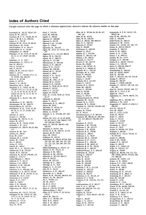 Index pages