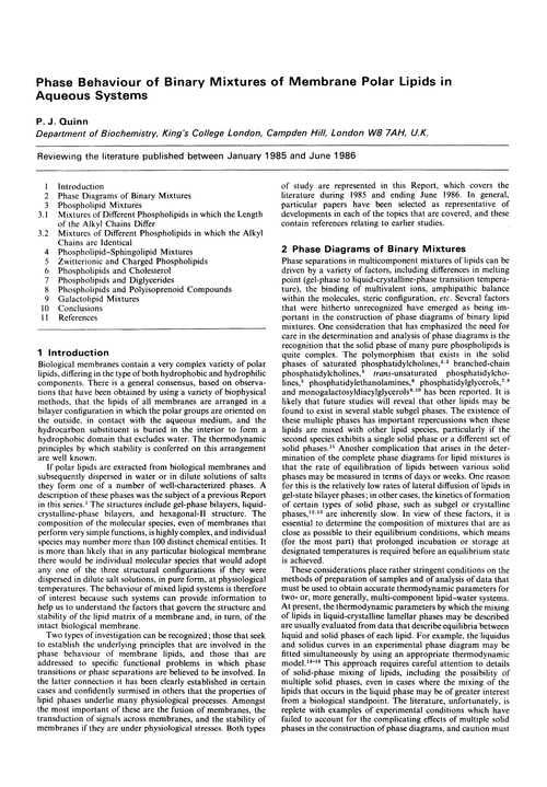 Phase behaviour of binary mixtures of membrane polar lipids in aqueous systems