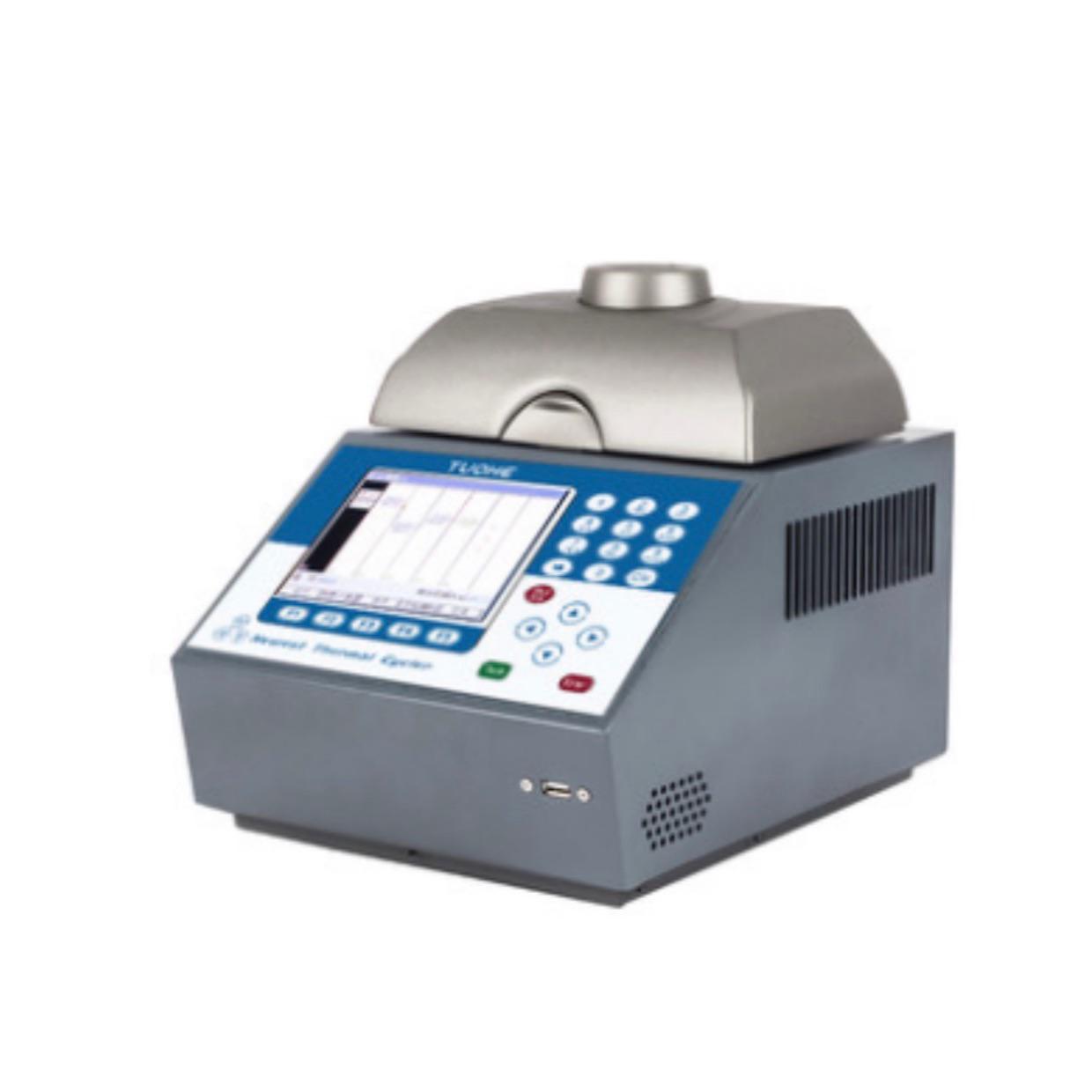 热盖再加压精准控温5.7寸彩屏USB程序存储梯度扩增PCR检测分析仪