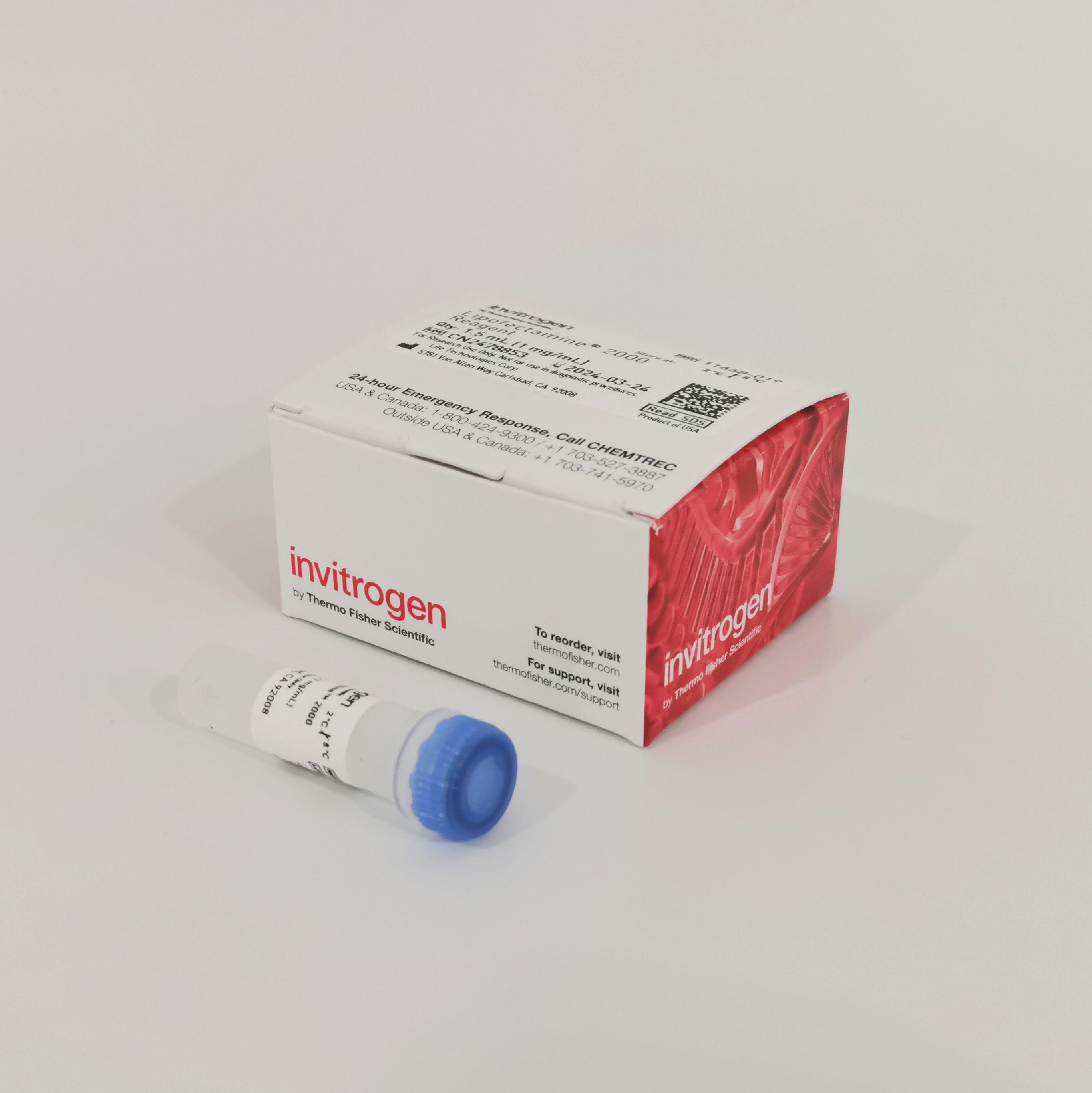 Lipofectamine™ 2000 转染试剂11668-027脂质体2000