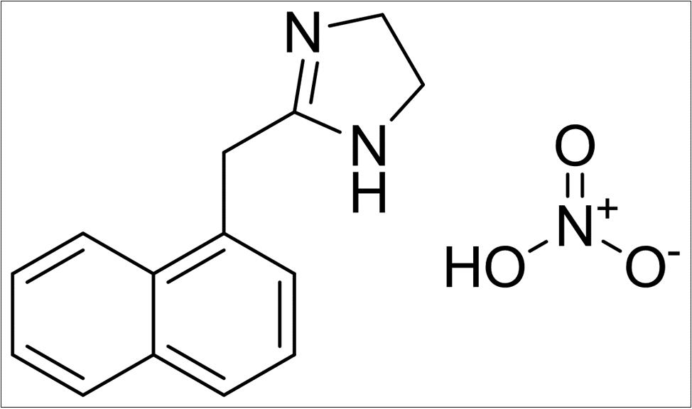 2-(1-萘基甲基)-2-咪唑啉 硝酸盐