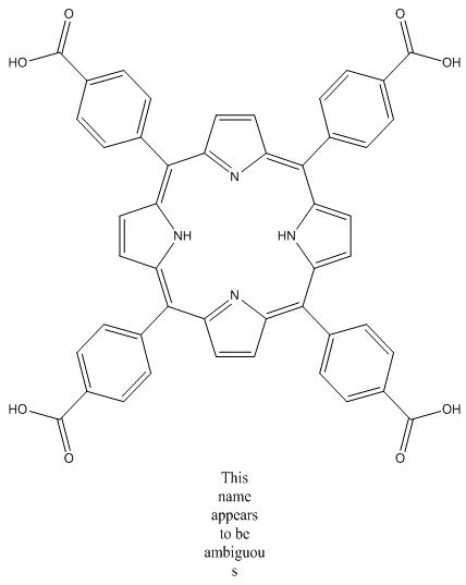TCPP[=四(4-羧苯基)卟吩][铜和镉用超高灵敏分光光度试剂][用于和高效液相色谱同时测定金属]