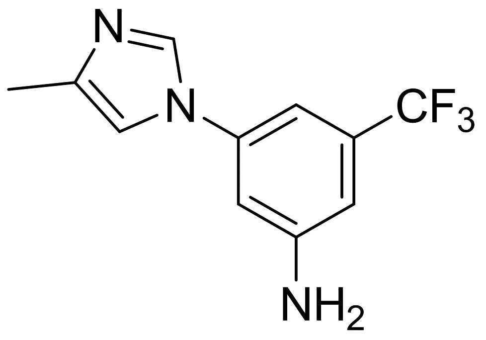 3-(4-甲基-1H-咪唑-1-基)-5-(三氟甲基)苯胺