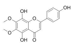 Isothymusin 5,8-二羟基-2-(4-羟基苯基)-6,7-二甲氧基-4H- 1-苯并吡喃-4-酮 CAS:98755-25-0