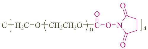 四臂聚乙二醇琥珀酰亚胺碳酸酯(4-arm PEG-SC)