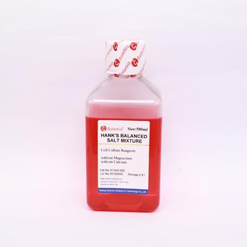 D-Hanks，不含钙镁，含酚红（HBSS）