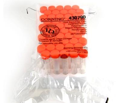 离心管15ml 密封盖 PP（聚丙烯）材质 灭菌