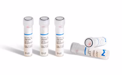 Vitroids™和LENTICULE®菌片包装在小瓶内。试剂瓶具有特殊的密封螺纹盖，底部含有干燥剂。