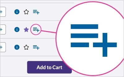 Add To List Icon 添加到列表图标