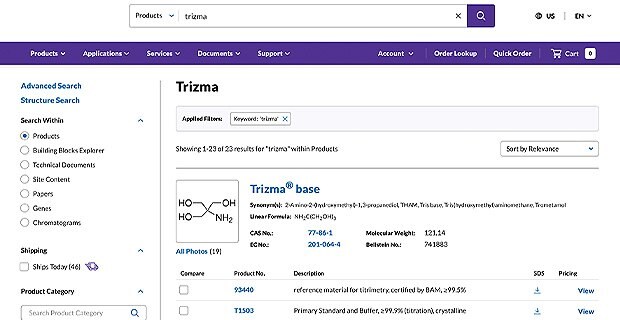 Enhanced pricing and availability view
